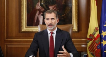 Rei Felipe VI diz que Espanha deve garantir unidade e ordem constitucional